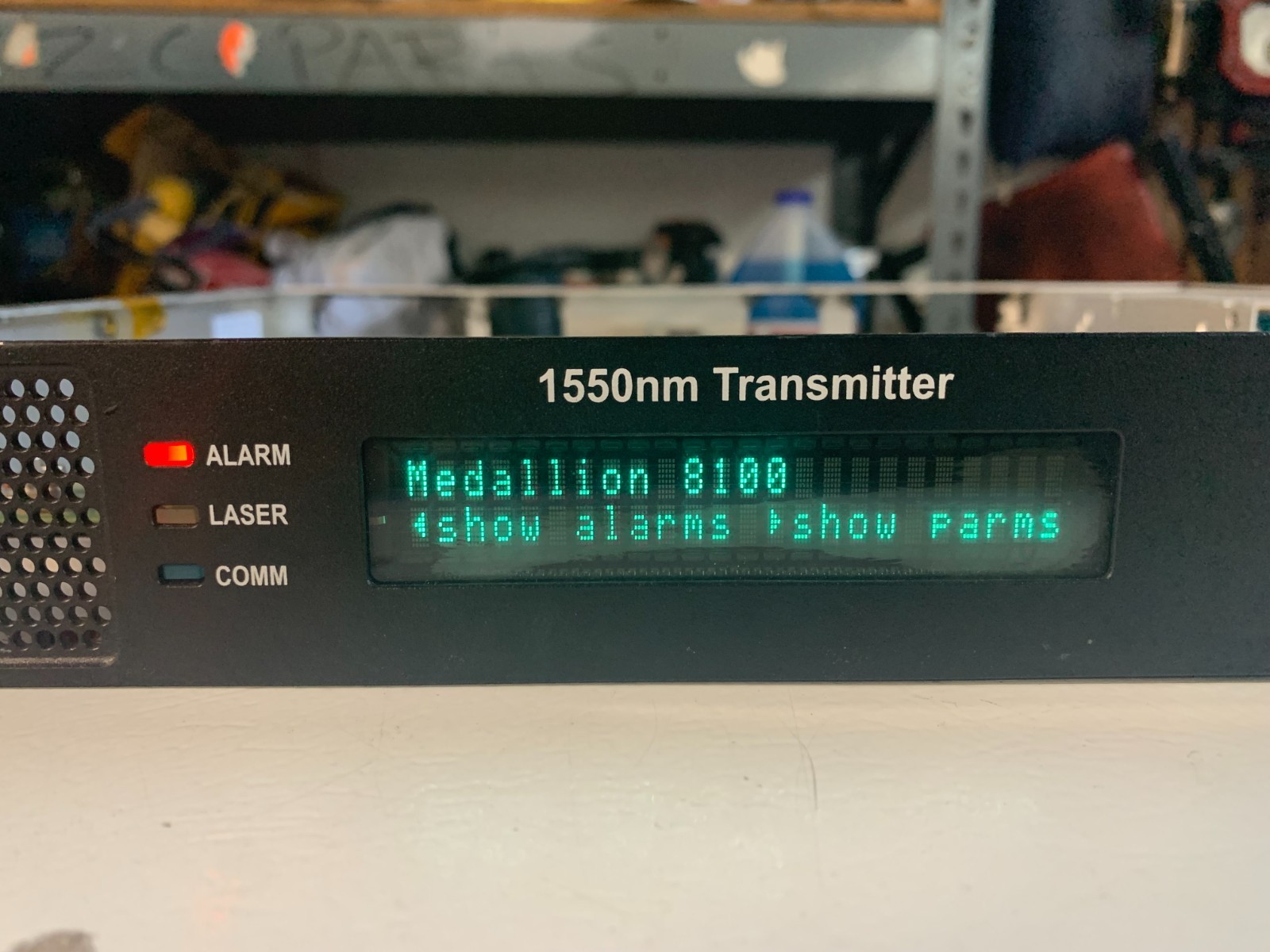EMCORE Medallion 6100 1550nm CATV Optical Fiber Transmitter 6100-OSA1-11013