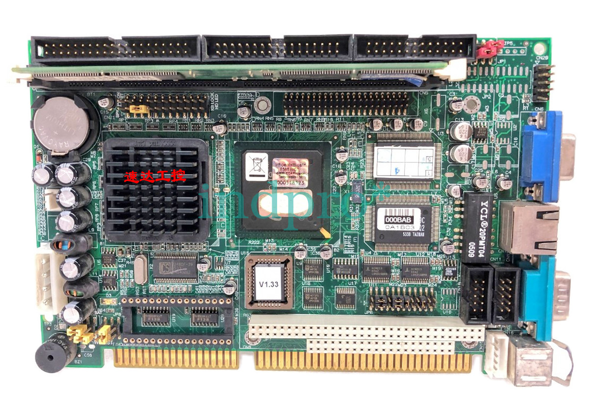 PCA-6753 REV A2 PCA-6753F Used Industrial Control Motherboard.