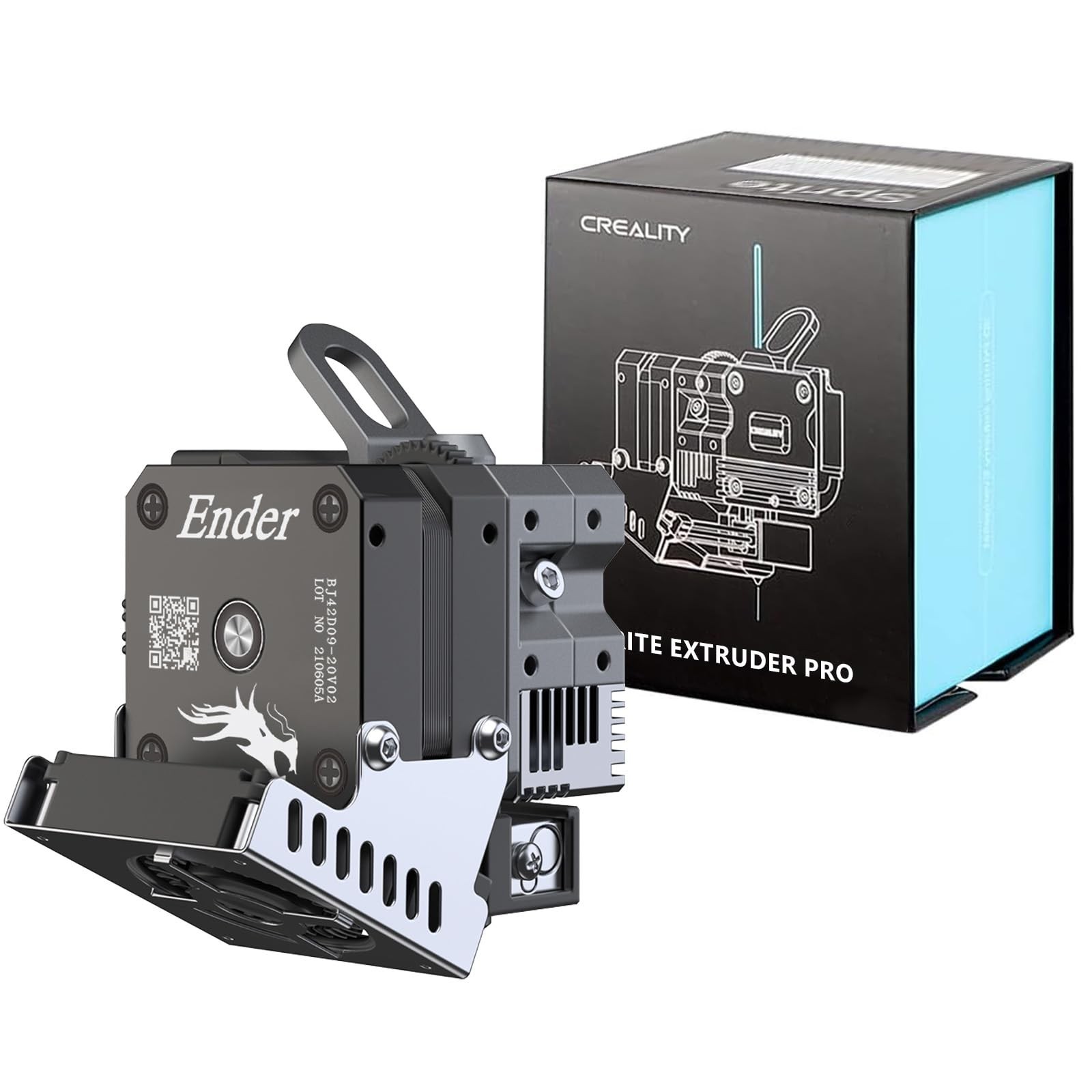 High Torque 80N All Metal Direct Drive Extruder for 3D Printers, 300℃ Temp