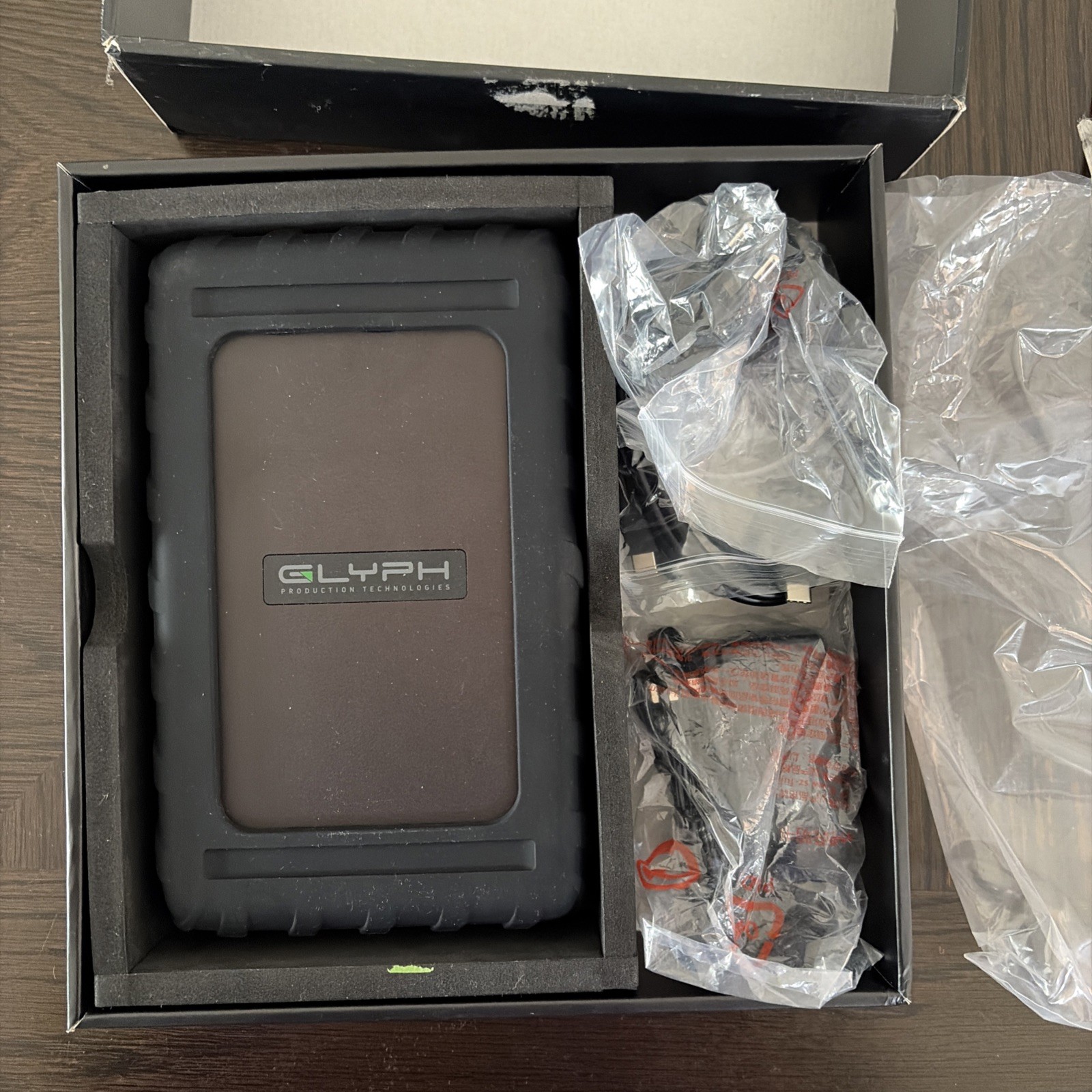 New open box Glyph BlackBox Pro 4TB External Hard Drive BBPR4000