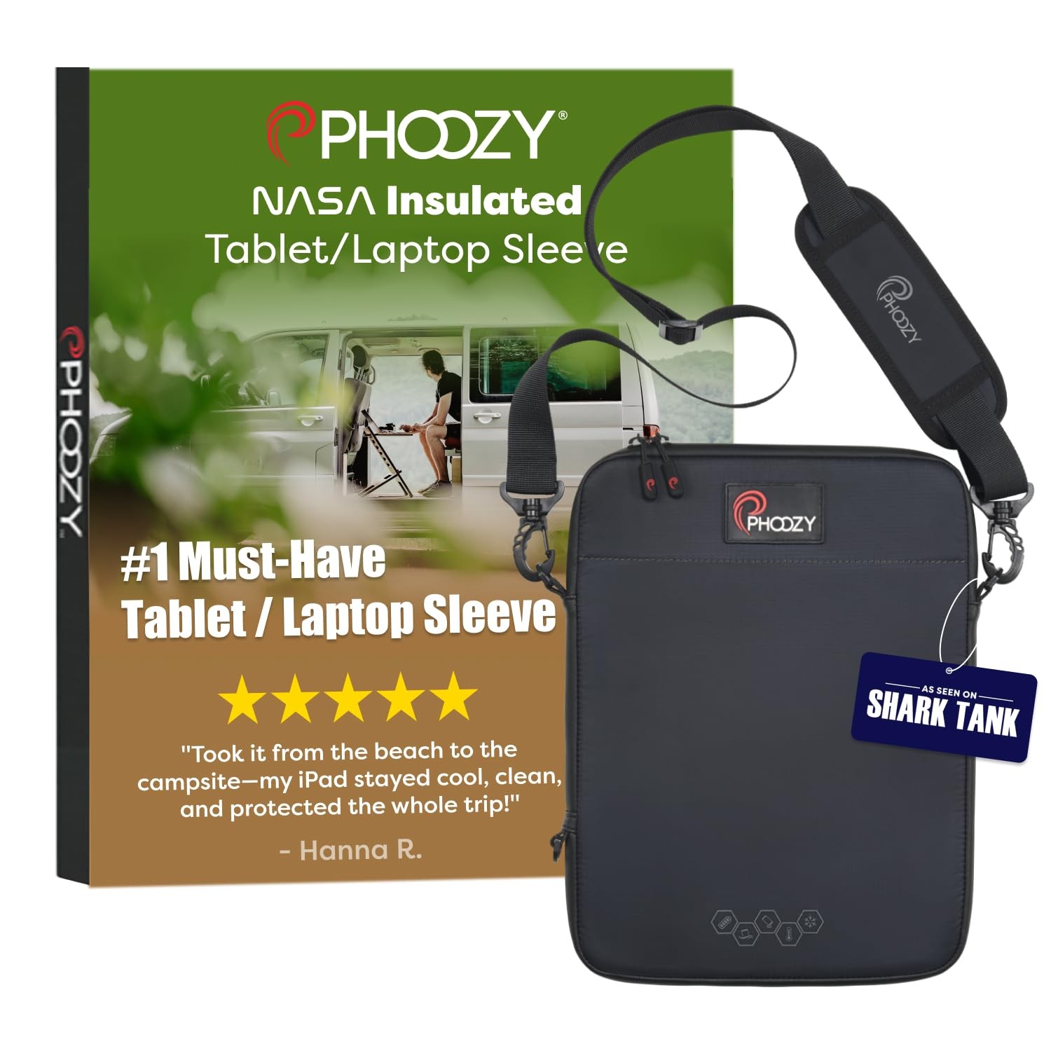 PHOOZY Thermal Insulated Tablet/Laptop Case for iPad, MacBook Air, MacBook Pr...