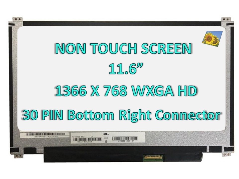 HP Stream 11-AK0035NR 16V15UA 11-AK0090WM LCD Screen Matte HD Display 11.6" New