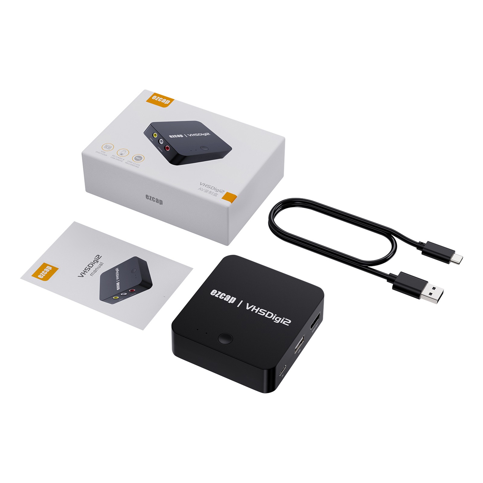 Ezcap181P AV Recorder Video Box Audio Video Recording Box AV Inpu FNFS