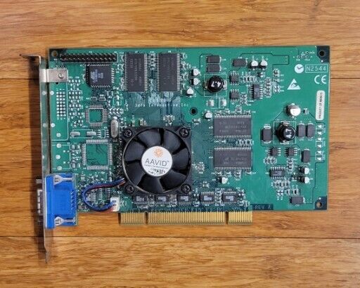 3dfx Voodoo 4 4500 32MB N2544 210-0403-001 PCI Video Graphics Card VGA RARE EUC