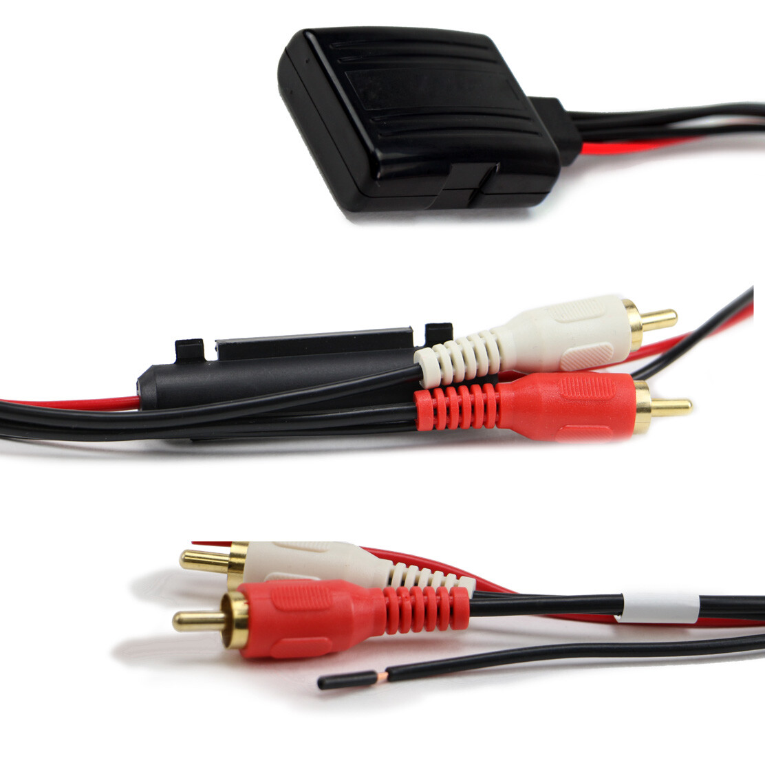Xtenzi Bluetooth Wireless 12V RCA AUX Adapter Dongle for Car Stereos New A2DP BT