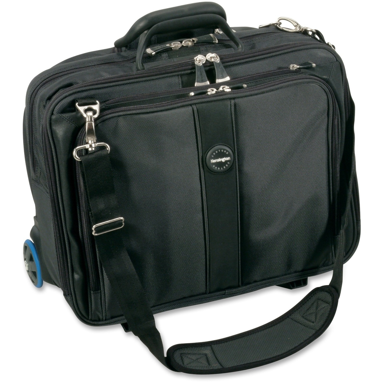 Kensington Contour Carrying Case (Roller) for 17" Notebook - Gray (KMW62348)