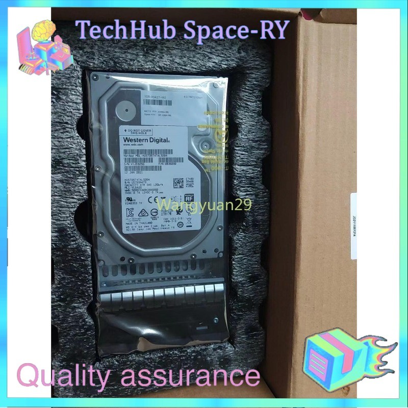 New NetApp X336A-R6 4TB NL SAS 7.2k 12Gb 108-00427 FAS2620 Hard Disk