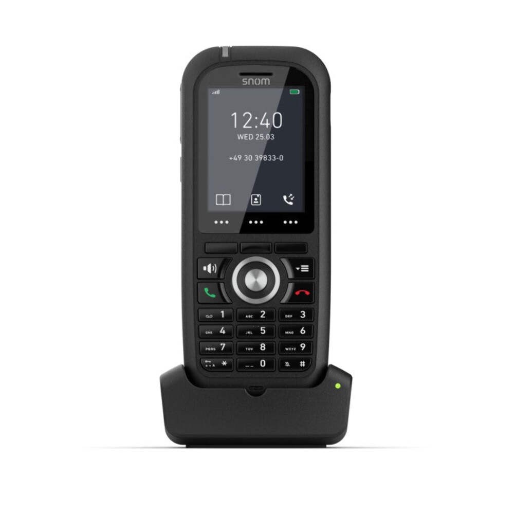 Snom M80 Ruggedized DECT Handset – IP65 Waterproof Shockproof Bluetooth Alarm Ha