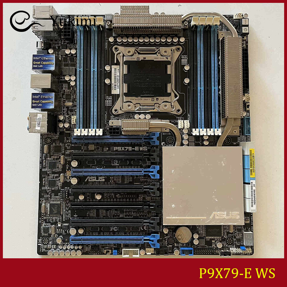 FOR ASUS P9X79-E WS DDR3 64GB LGA 2011 Intel ATX Motherboard Test OK