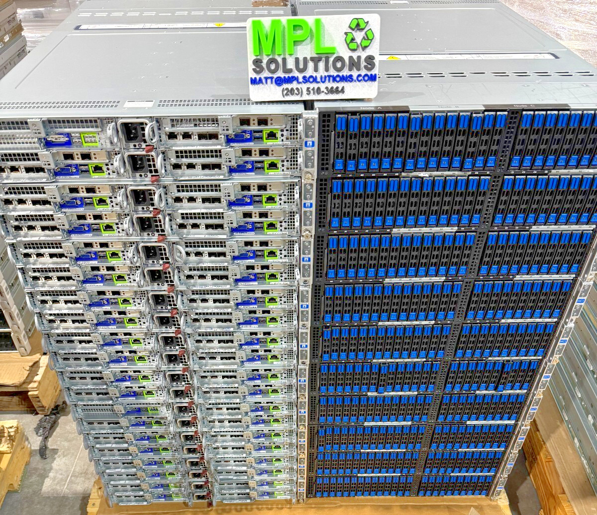 NETAPP HCI NAF-1701 SuperMicro Server 4X BLADE H410C 8X GOLD 6138 - 4X S25G NICs