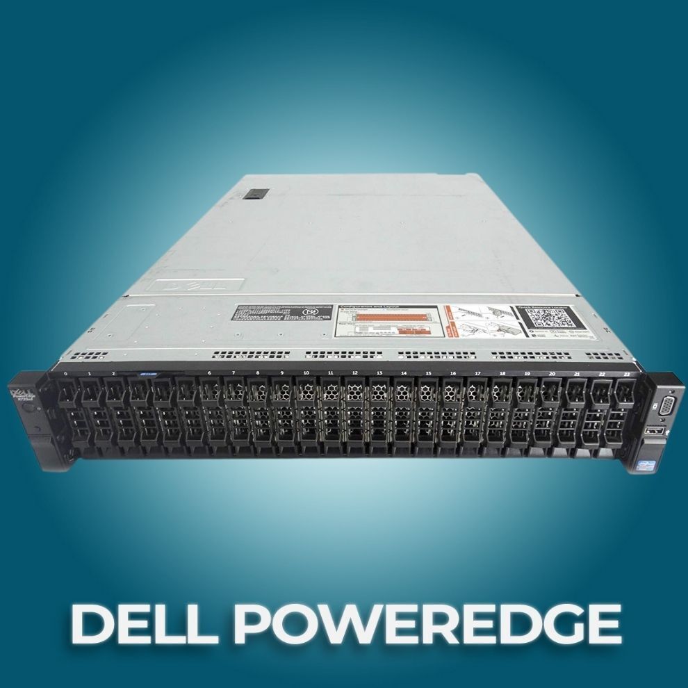 Dell PowerEdge R720XD 24 SFF Server 2x E5-2620 2GHz 12C 16GB NO DRIVE