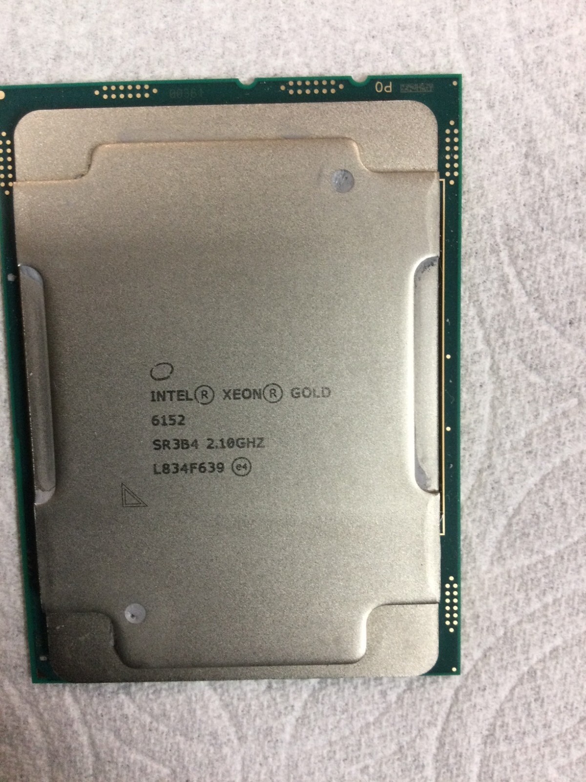Intel Xeon Gold 6152 2.1 GHz 22 Cores SR3B4 CD8067303406000
