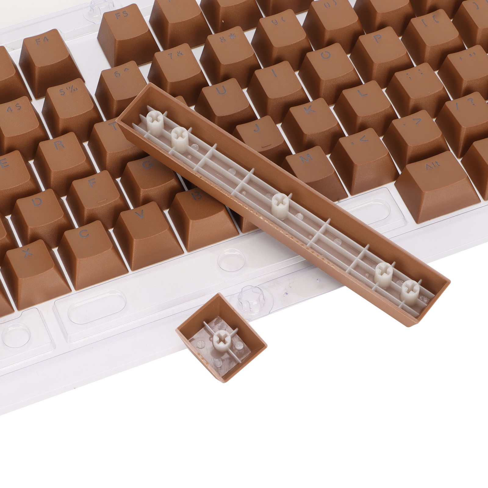 Keyboard Keycaps 114 Key PBT OEM Height Two Color Injection Light Transmitt SPYM