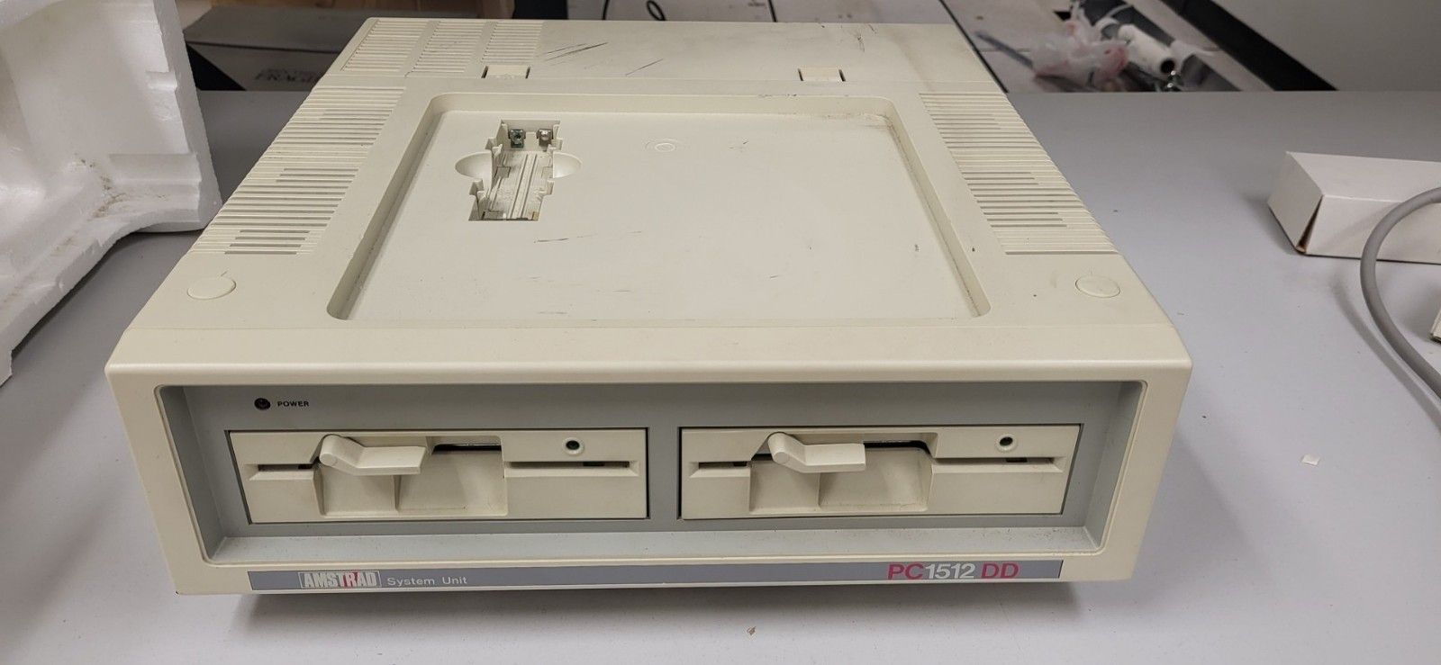 Amstrad PC1512 DD PC VINTAGE 1986 8086 VERY RARE CPU ONLY no KB or MONITOR