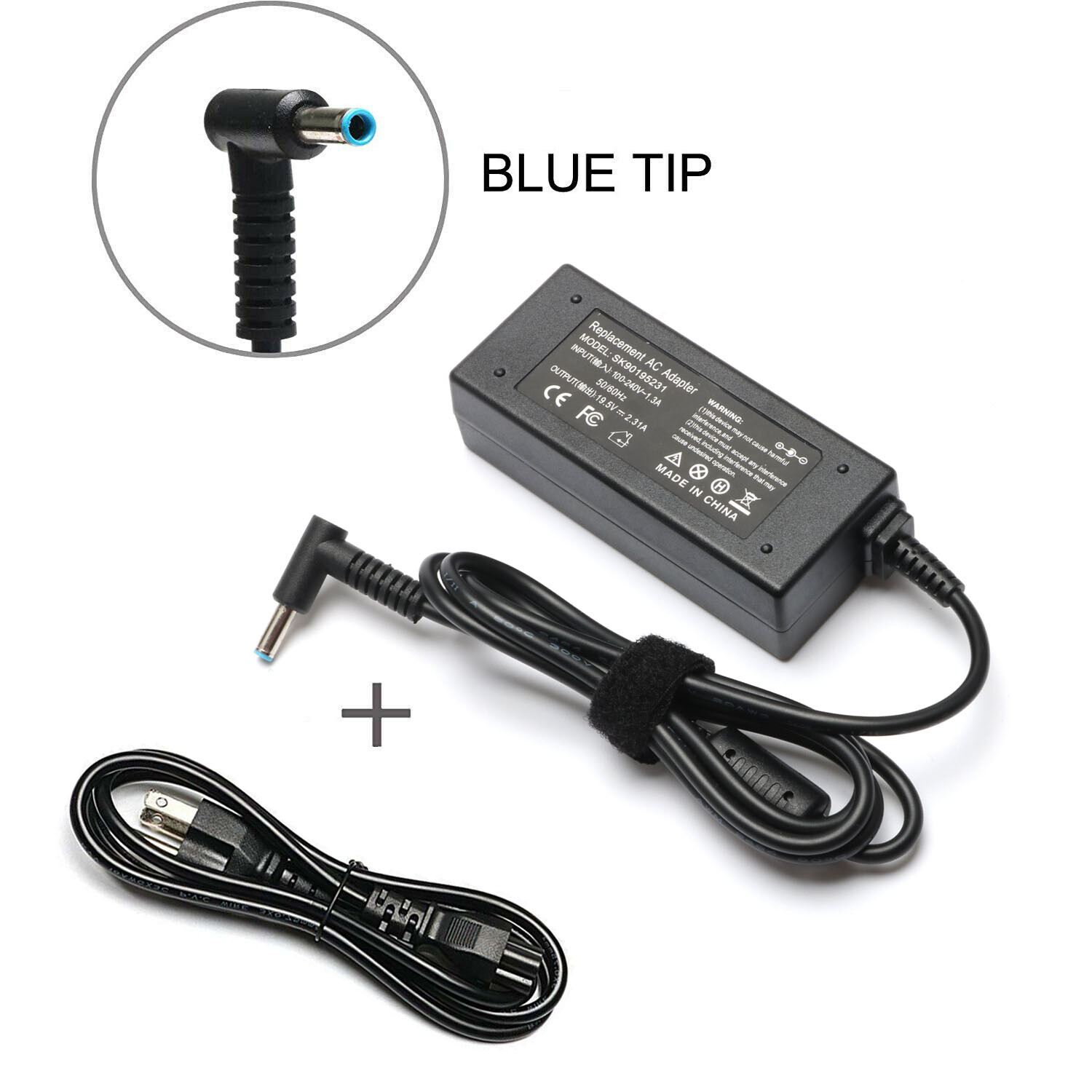 NEW 45W 19.5V 2.31A AC Adapter Charger For HP Laptop Power Supply Cord 4.5*3.0mm
