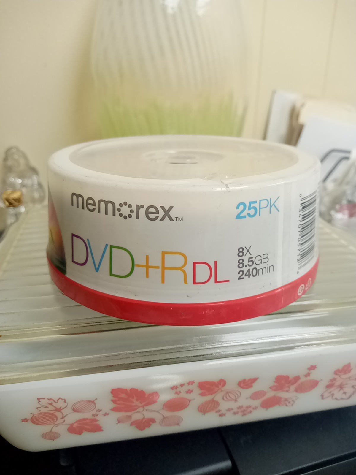 Brand New Memorex DVD+R DL Duel Layer 25 Pack Discs 8x 8.5 GB 240 Min