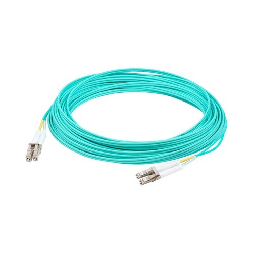 Addon ADD-LC-LC-10M5OM4 10M LOMM OM4 FIBER OPTIC MALE LC/LC 50/125 DUPLEX AQUA C