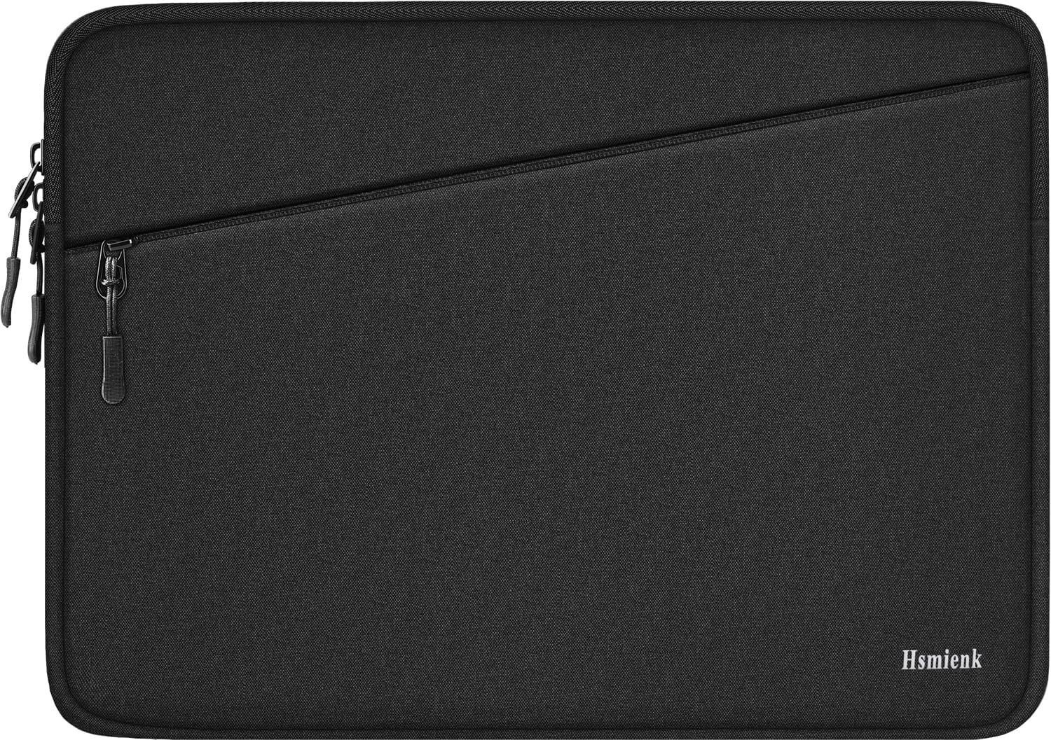 Water Resistant 14 Inch Laptop Sleeve, Shockproof Case with Pocket