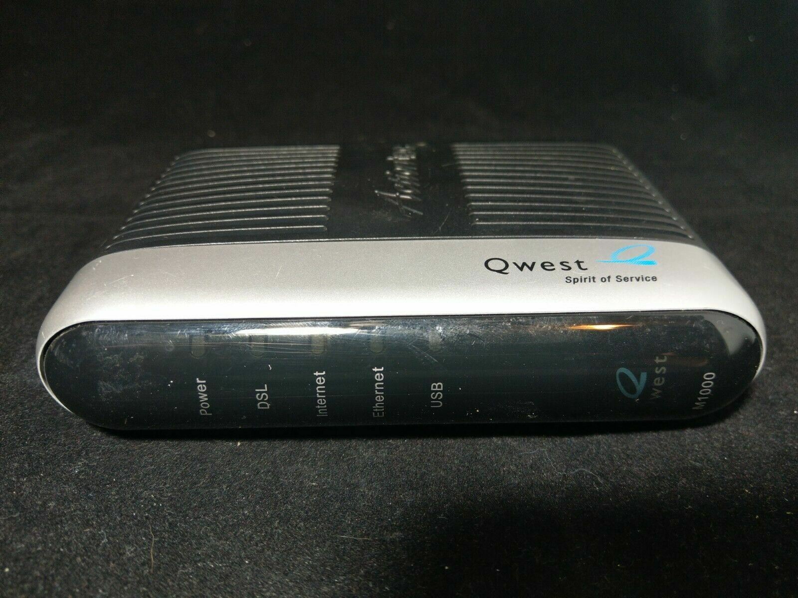 ACTIONTEC M1000 DSL Modem - Missing Power Supply and Packaging