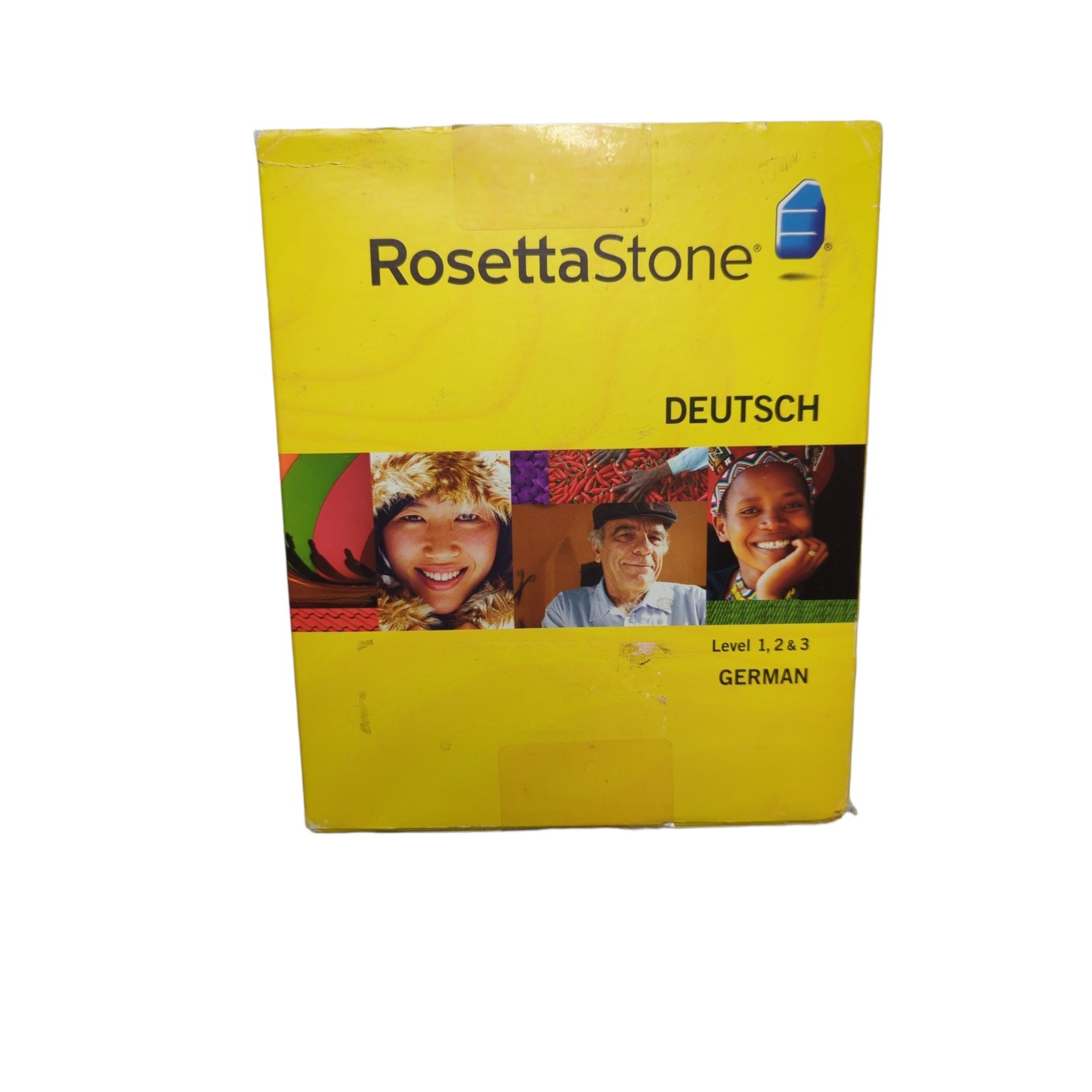 Rosetta Stone Deutsch / German Levels 1, 2 & 3 Version 3 (NO HEADSET) w/ Serial