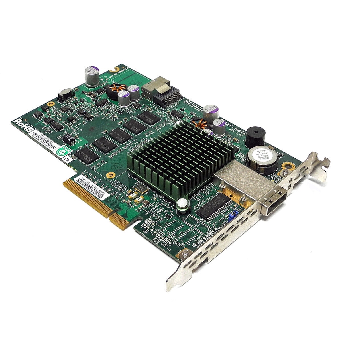 Supermicro AOC-USAS-H4IR Dual Port 3Gb/s PCI-Express x8 SAS RAID Controller 