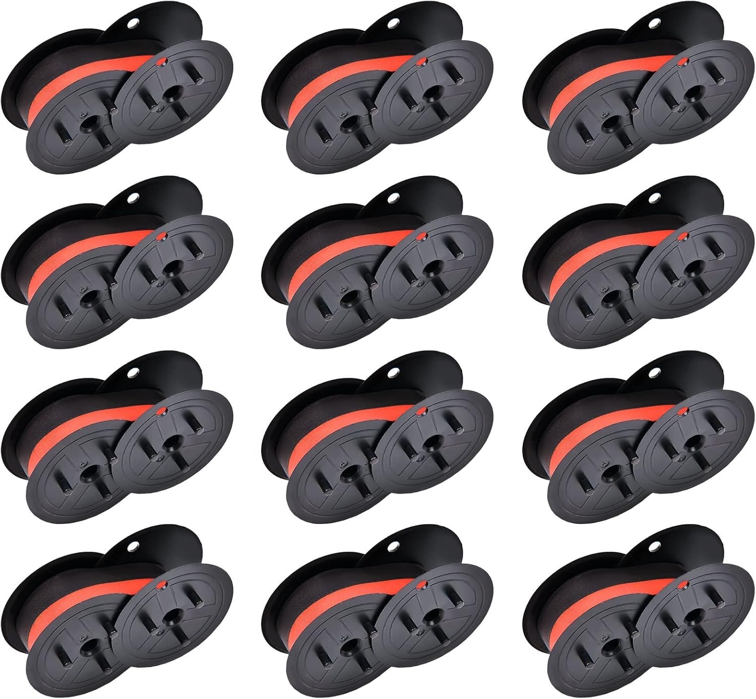 12 Pack Calculator Ribbon Replacement for GR24BR Porelon 11216 Universal Twin