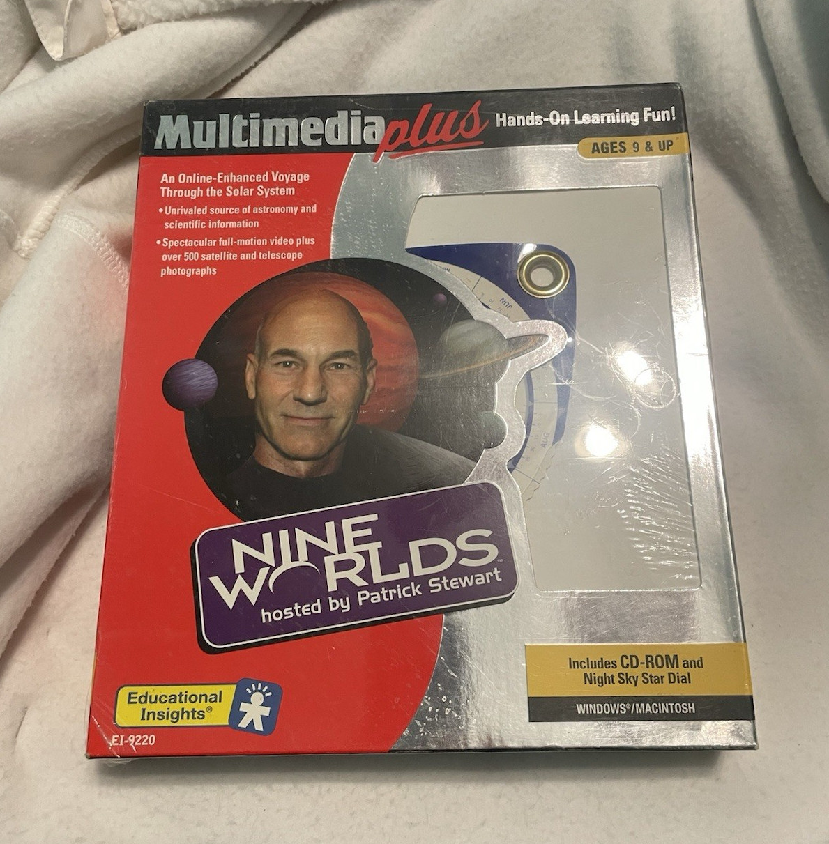 Educational Insights Nine Worlds: Hosted by Patrick Stewart, Star Trek, CD-ROM