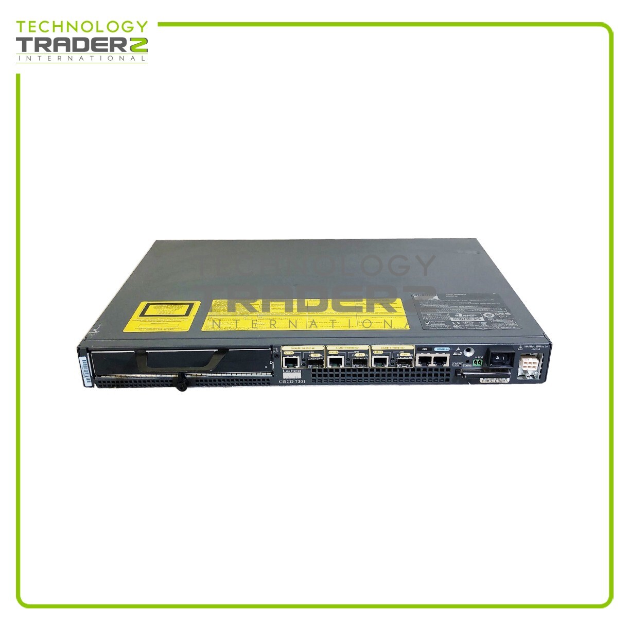 Cisco 7301 3-Port 1GB Gigabit Wired Router 800-21754-10 W/ 1x256MB Compact Flash