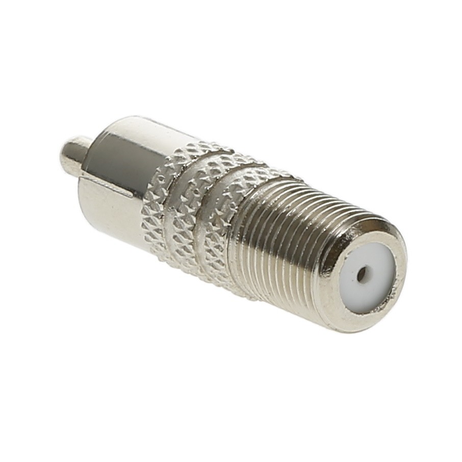5 Pack of F-Type Female to RCA Plug Adapter