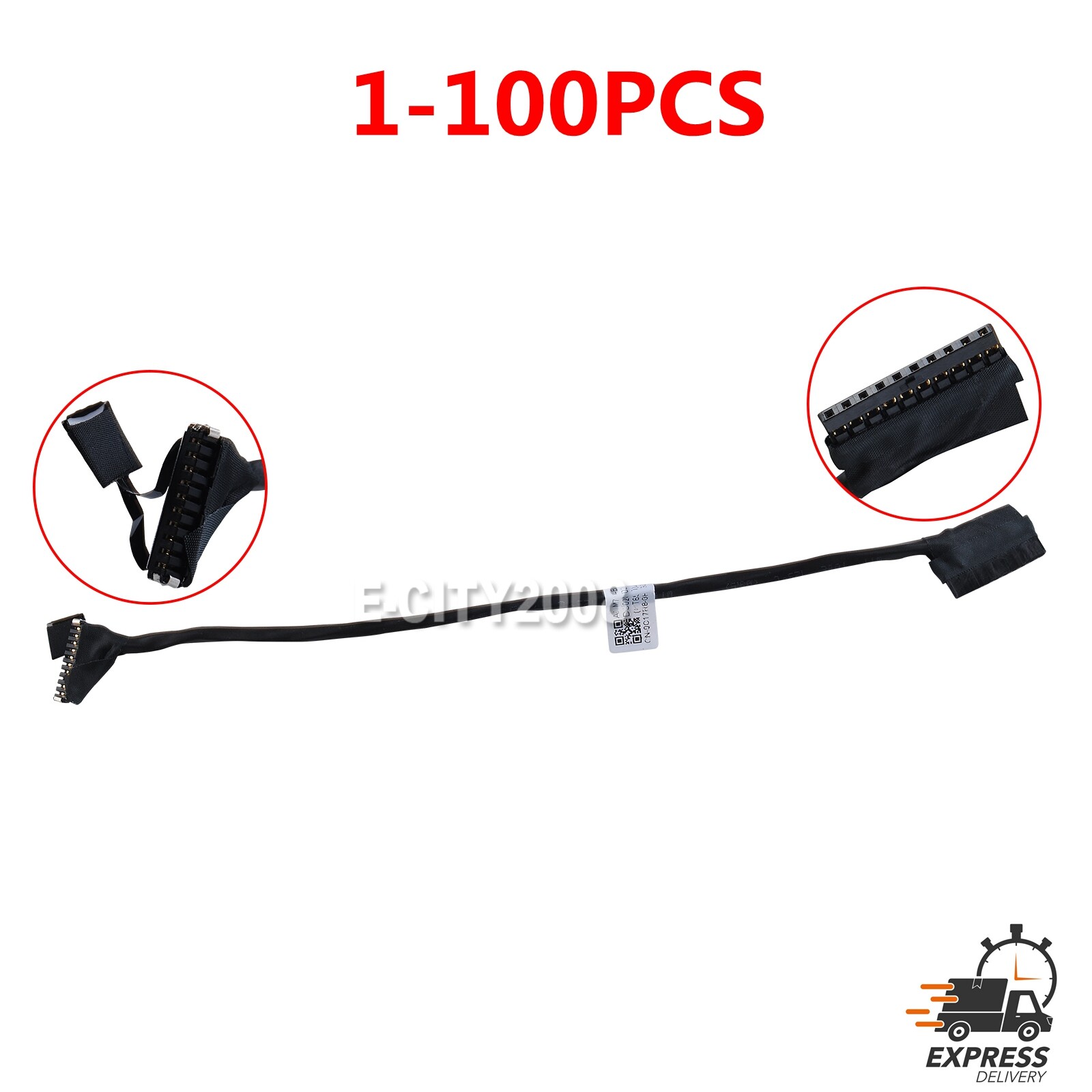 Lot New Battery Cable Dell Latitude E5470 DC020027G00 0C17R8 ADM70 C17R8