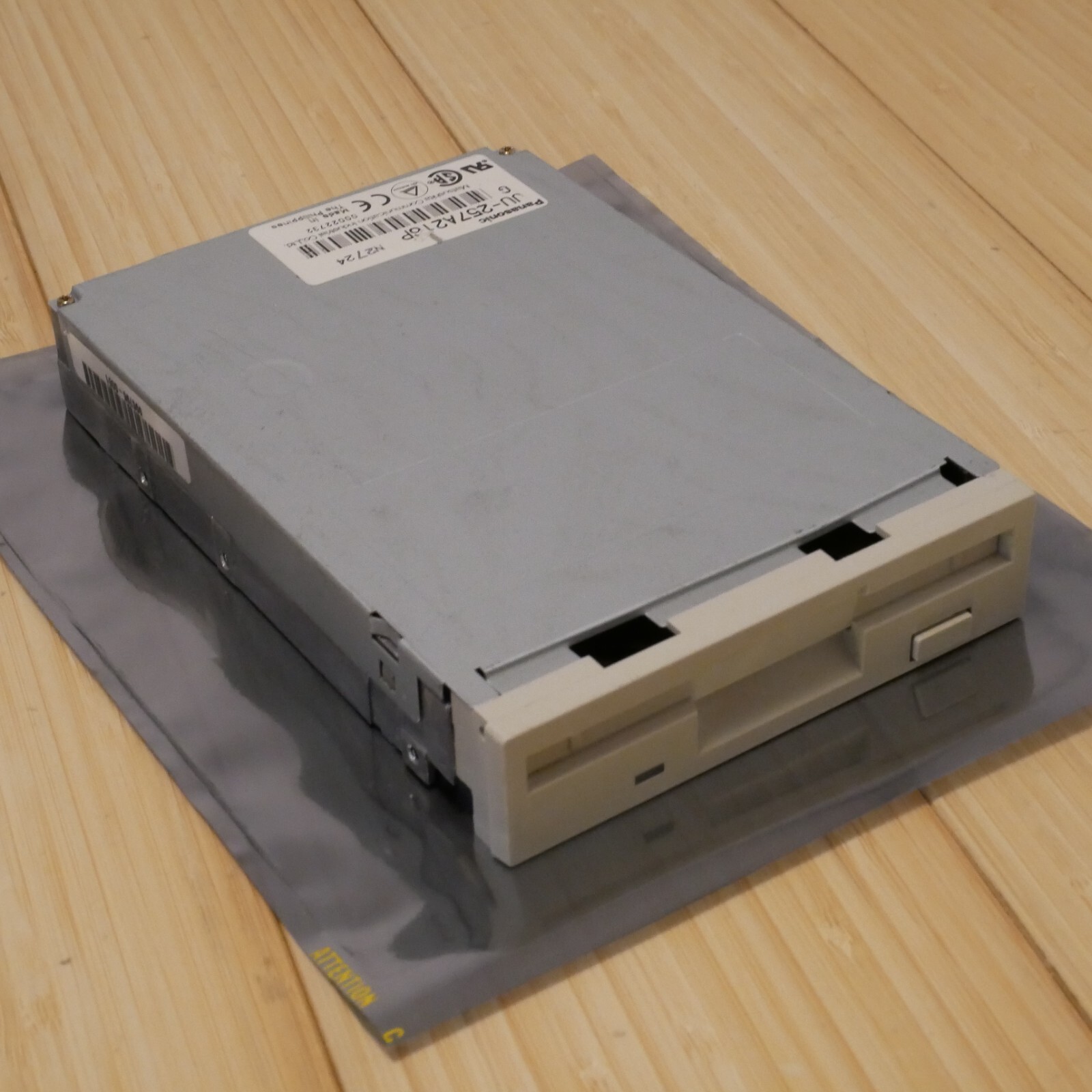 Panasonic JU-257A216P 1.44MB Floppy Disk Drive 3.5 inch Internal FDD Tested - 08
