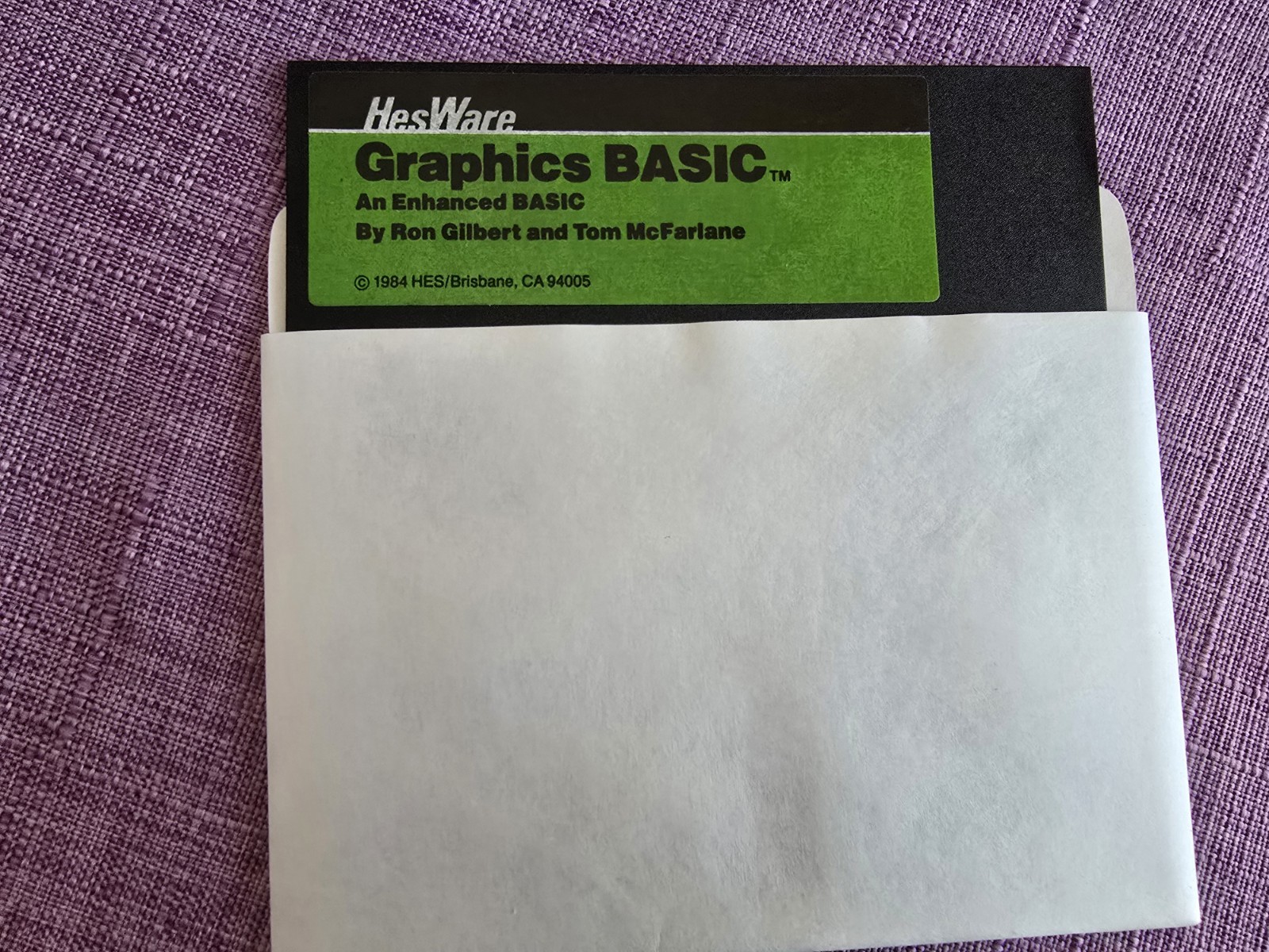 Graphics BASIC Commodore 64 Enhanced Basic HesWare 1984 Floppy Disk