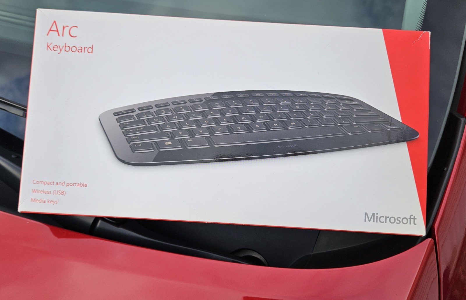 Black Microsoft Arc KeyBoard Model Mini  1392 - BRAND NEW Sealed Box