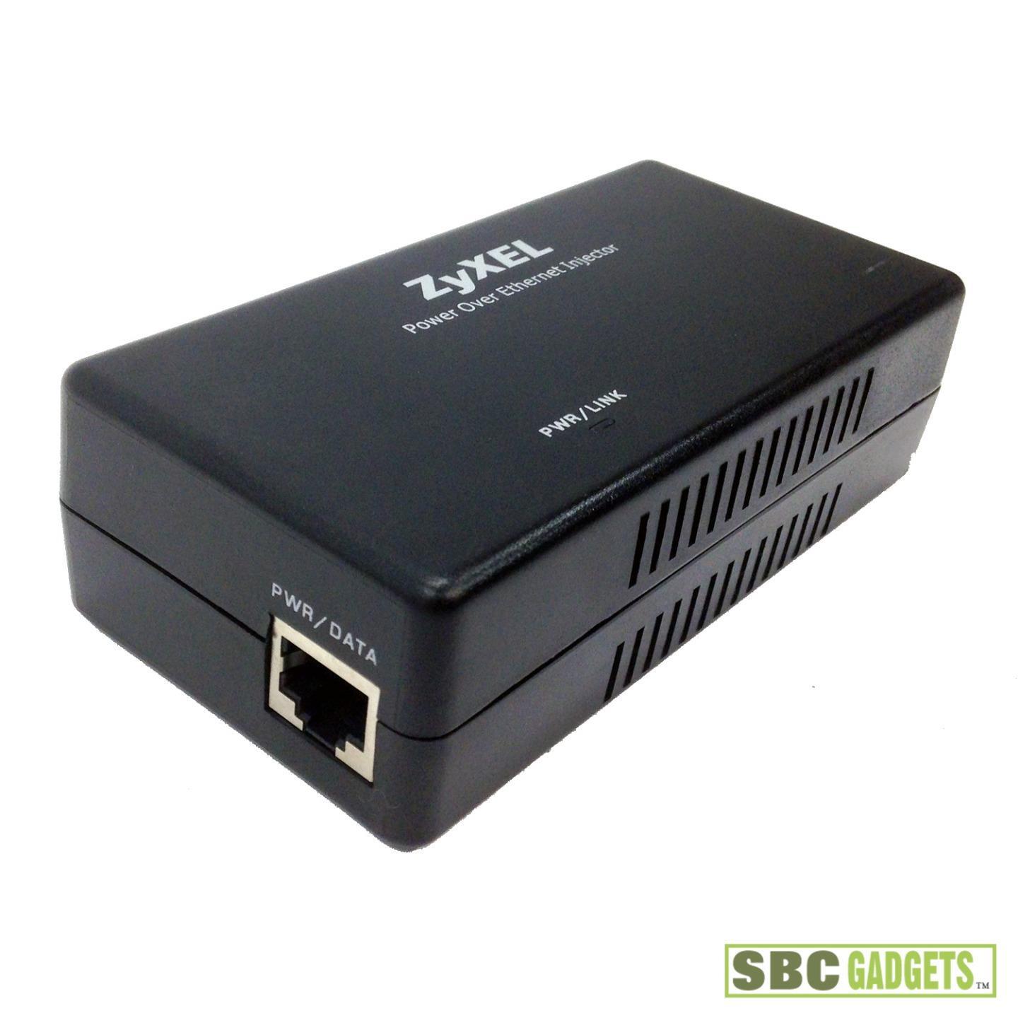 ZyXEL Power Over Ethernet Injector, AC 100-240V (Model: PoE-12)