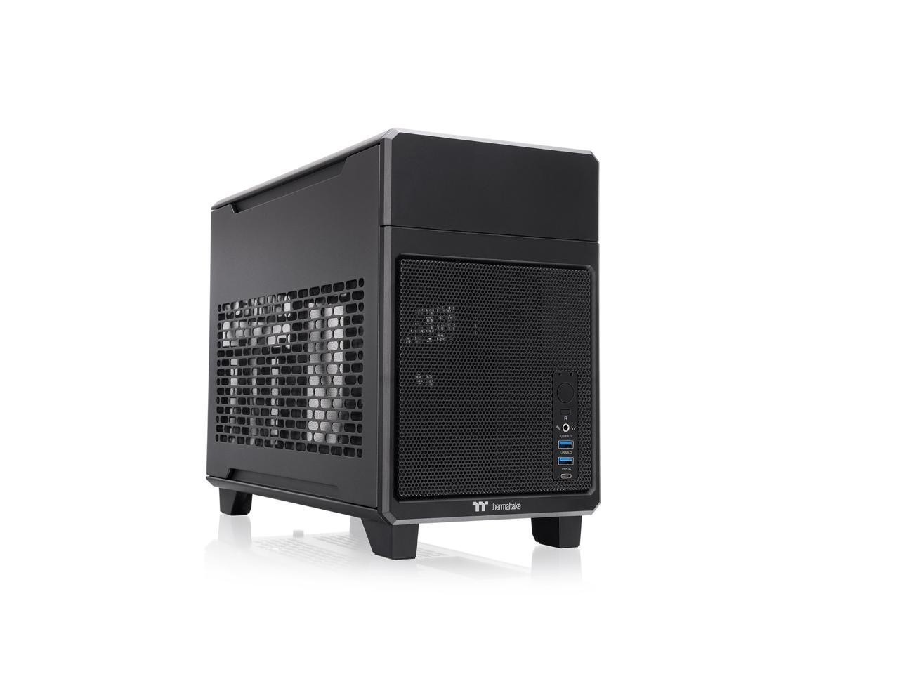 Thermaltake TR100 SFF mITX Chassis, PCIe 4.0 Riser Cable.