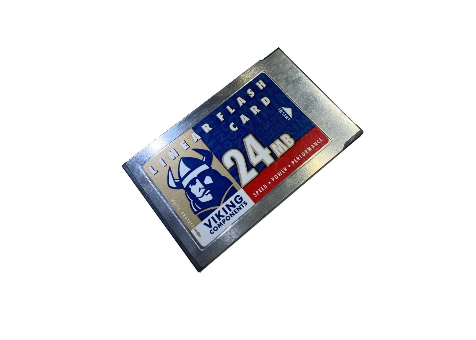 Viking 24MB PCMCIA Type 1 16-Bit Linear Flash Card VPK1216T5200-CS03A 16-1837-01