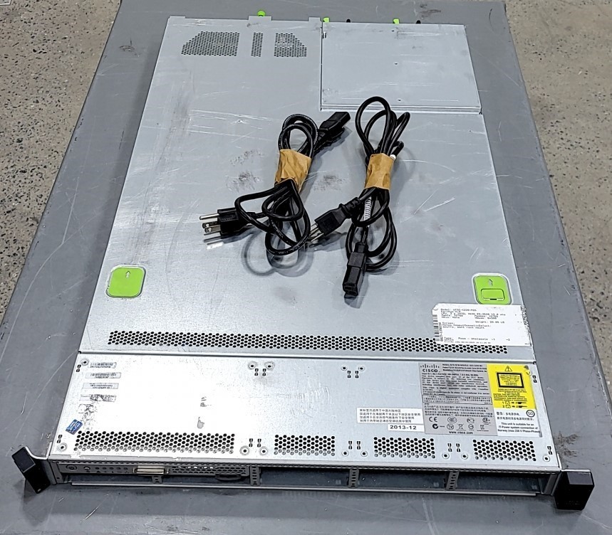 CISCO SYSTEMS UCSC-C220-M3S C220 M3 8x2.5" Server 2*E5-2640 V2 32GB SEE NOTES