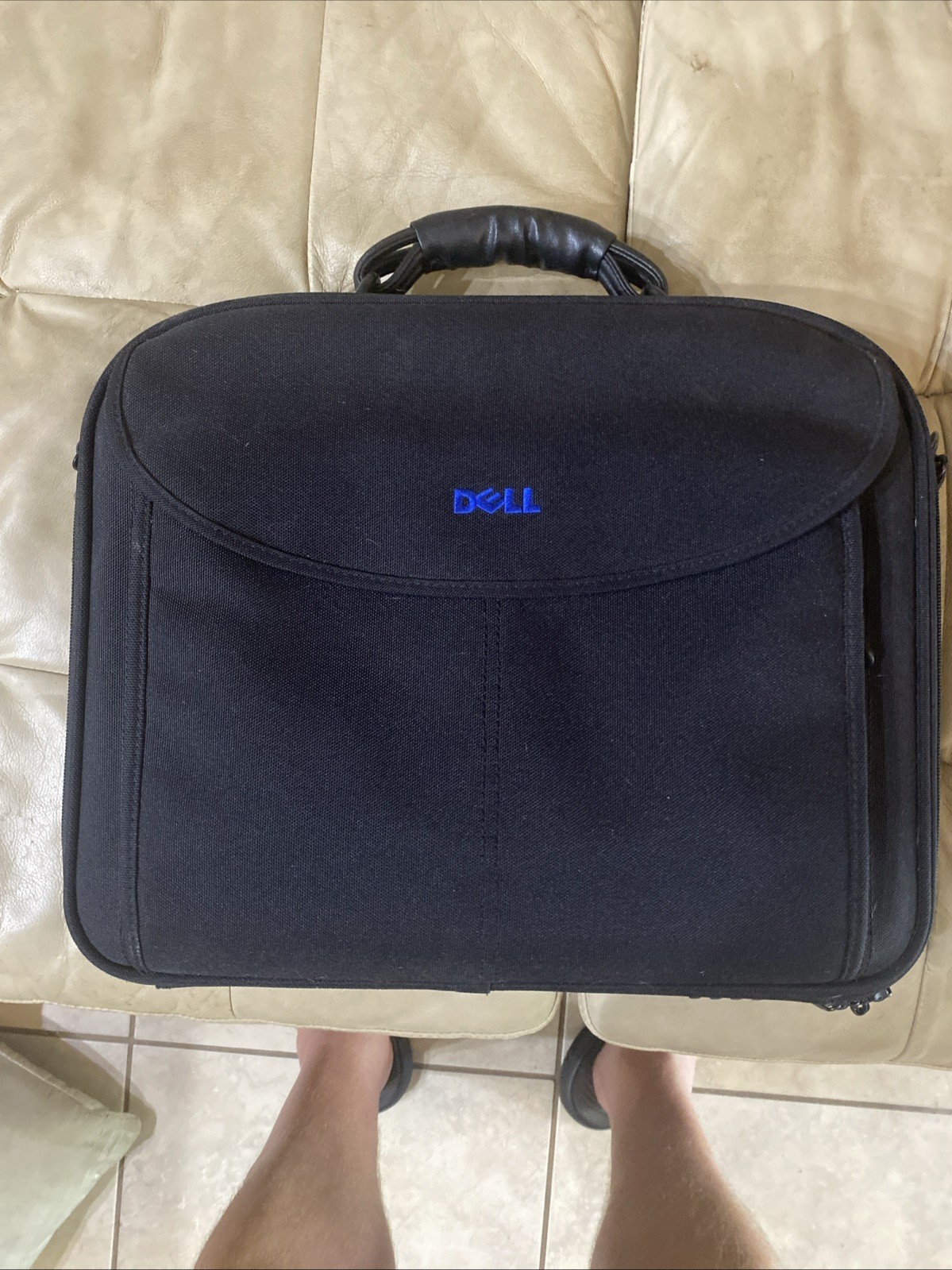 Genuine Dell Deluxe Laptop Computer Carrying Case Bag