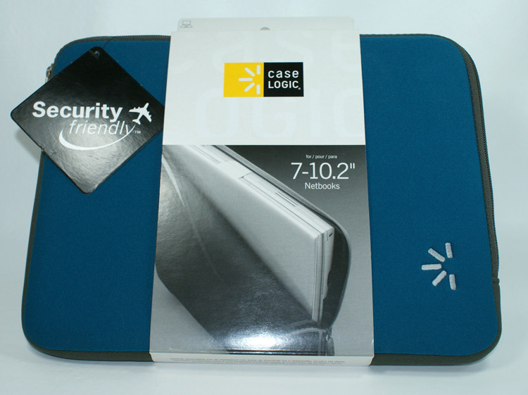 Case Logic ENS10 Neoprene 7-10.2" Mini Laptop Notebook Sleeve (Blue Teal) NIP