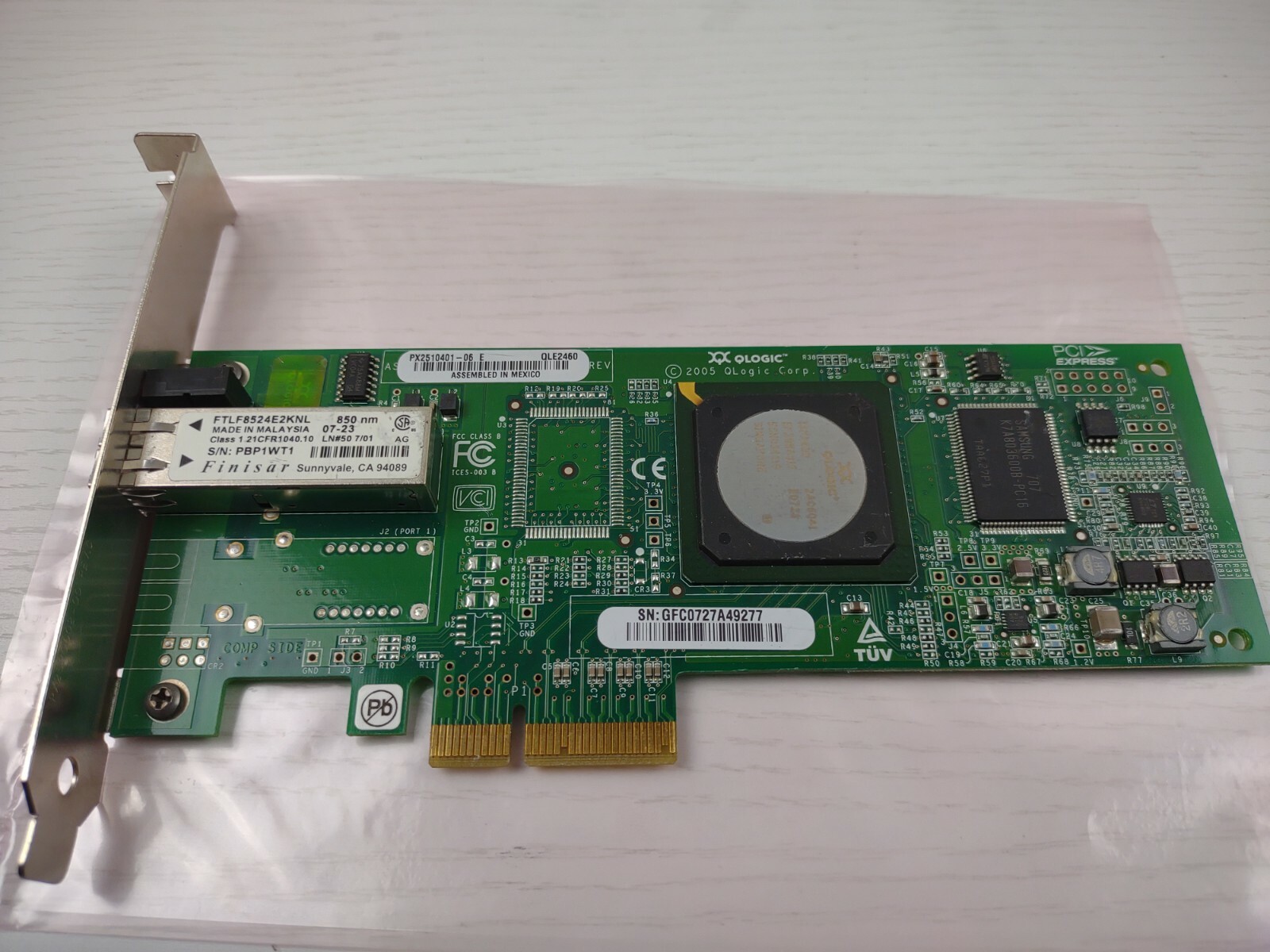 QLogic 4Gbps Fibre Channel PCIe Network Card QLE2460-HP PX2510401-70C