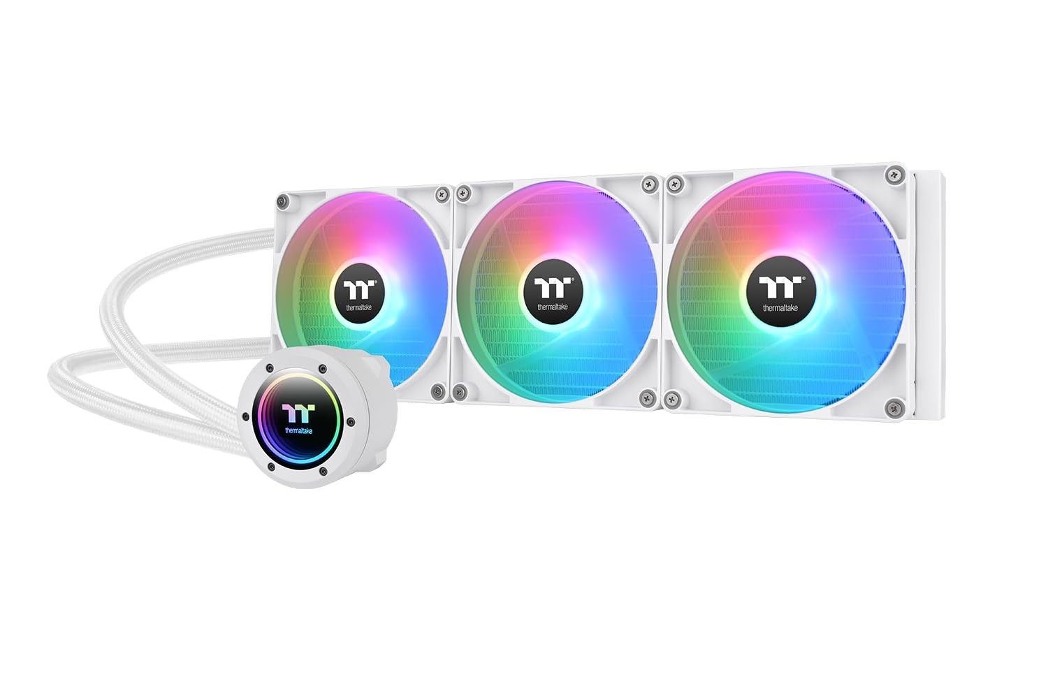 TH420 V2 ARGB 420mm Liquid CPU Cooler with Infinity Mirror Lighting and RGB Sync