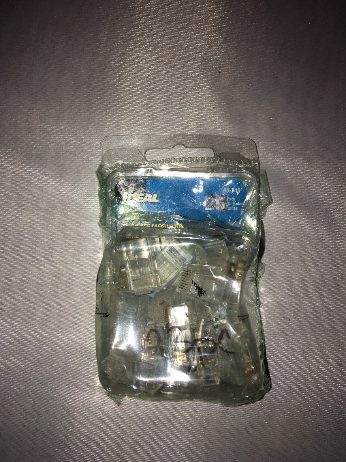 Ideal RJ-45 Cat 5e Modular Data Plugs Qty 23 PN 85-346 