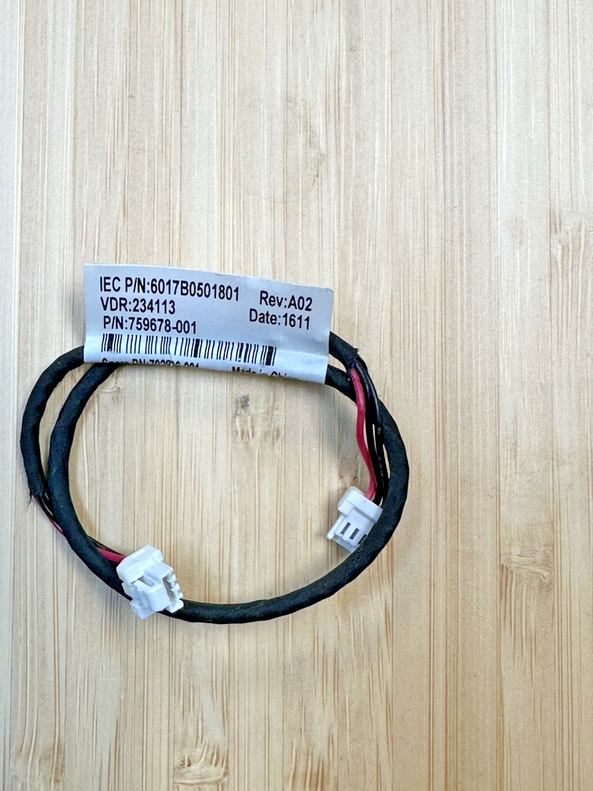 HPE Smart Array Cache Module Power Cable 215mm 3pin 759678-001 792836-001 SA HP
