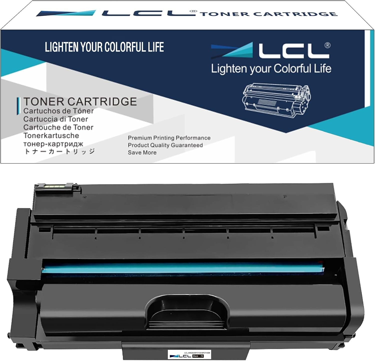 Compatible Toner Cartridge Replacement for Ricoh 408284 SP 3710X 3710DN SP 3710X