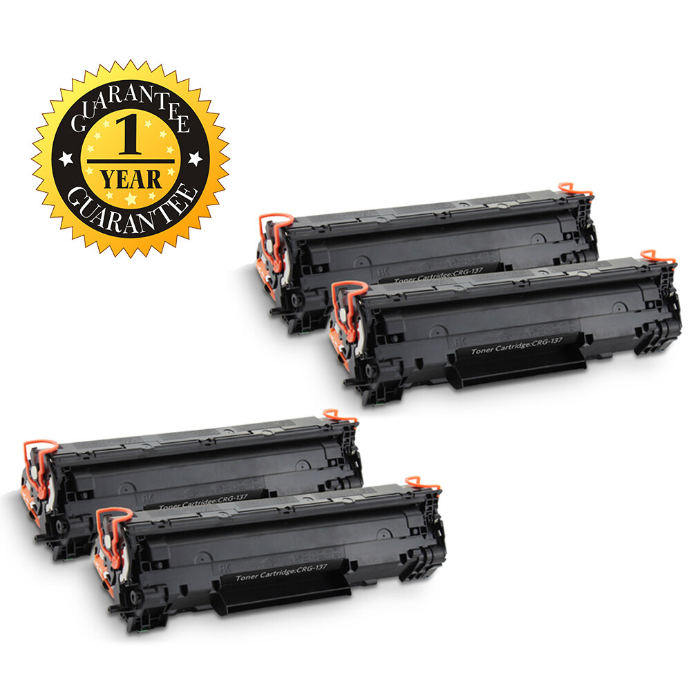4PK CRG-137 Toner Compatible for Canon Imageclass MF227dw MF232w MF236n MF249dw