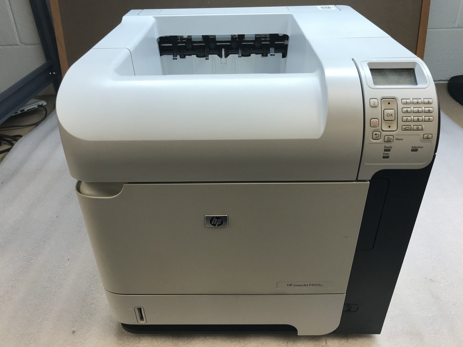 HP LaserJet P4515x Monochrome Workgroup Laser Printer 49K Pages NO TONER