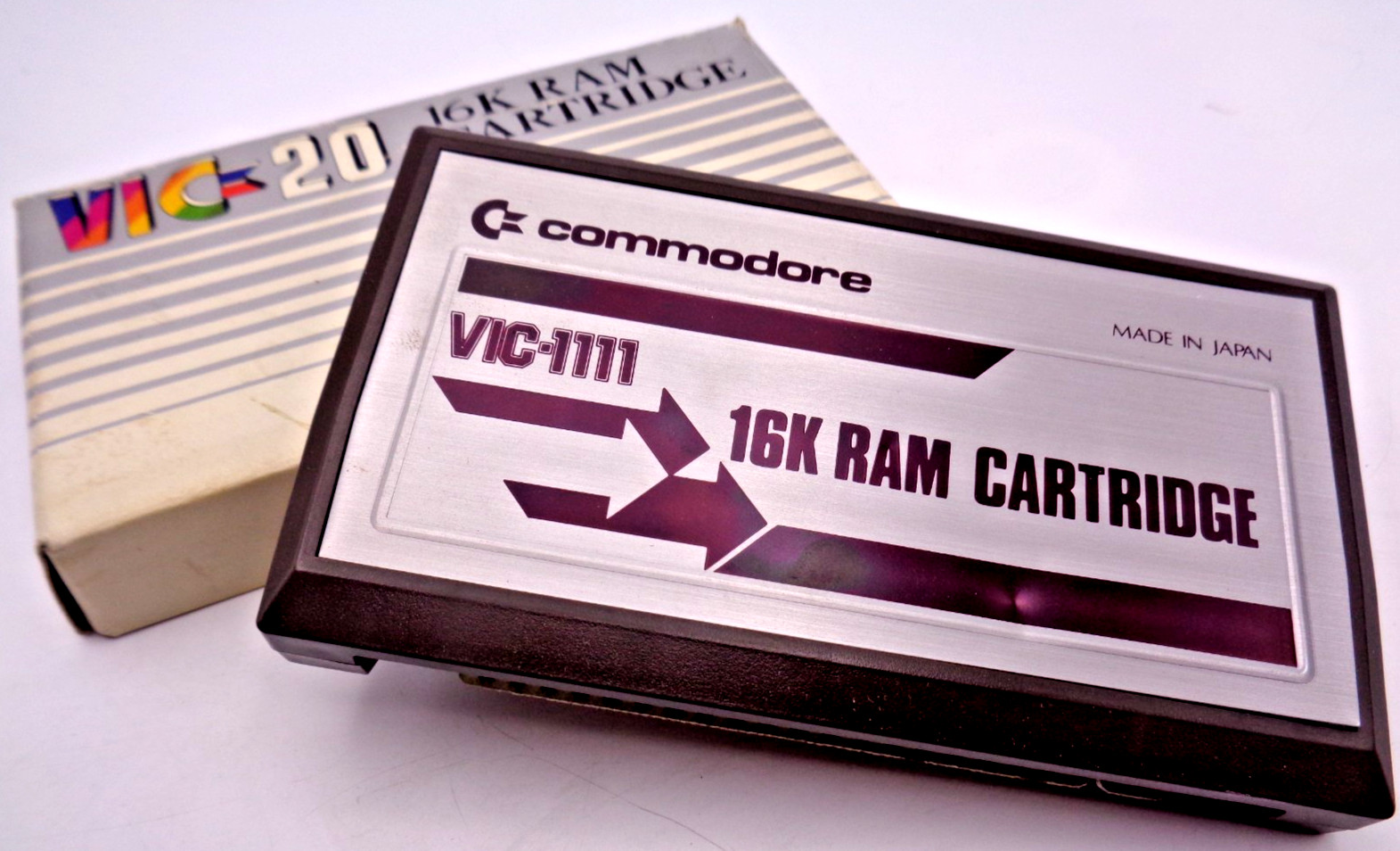 COMMODORE VC-20 / VIC-20 -- 16K RAM CARTRIDGE (COMMODORE VIC-1111) #BOXED