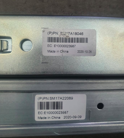 IBM Lenovo RAIL KIT TOOL LESS SLIDE RAILS - SM17A18046 - SM17A18047