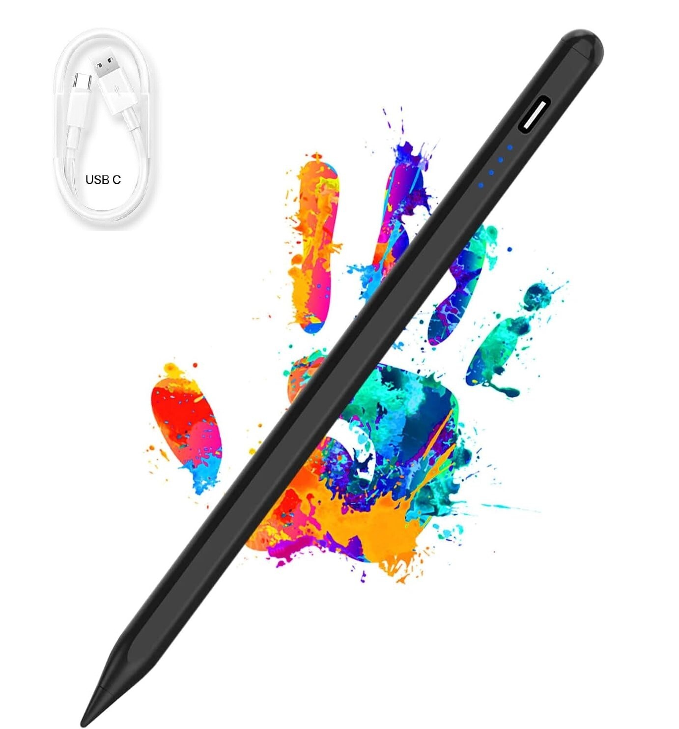 Rechargeable Active Digital Pens Universal Stylus For iPhone iPad Samsung Galaxy
