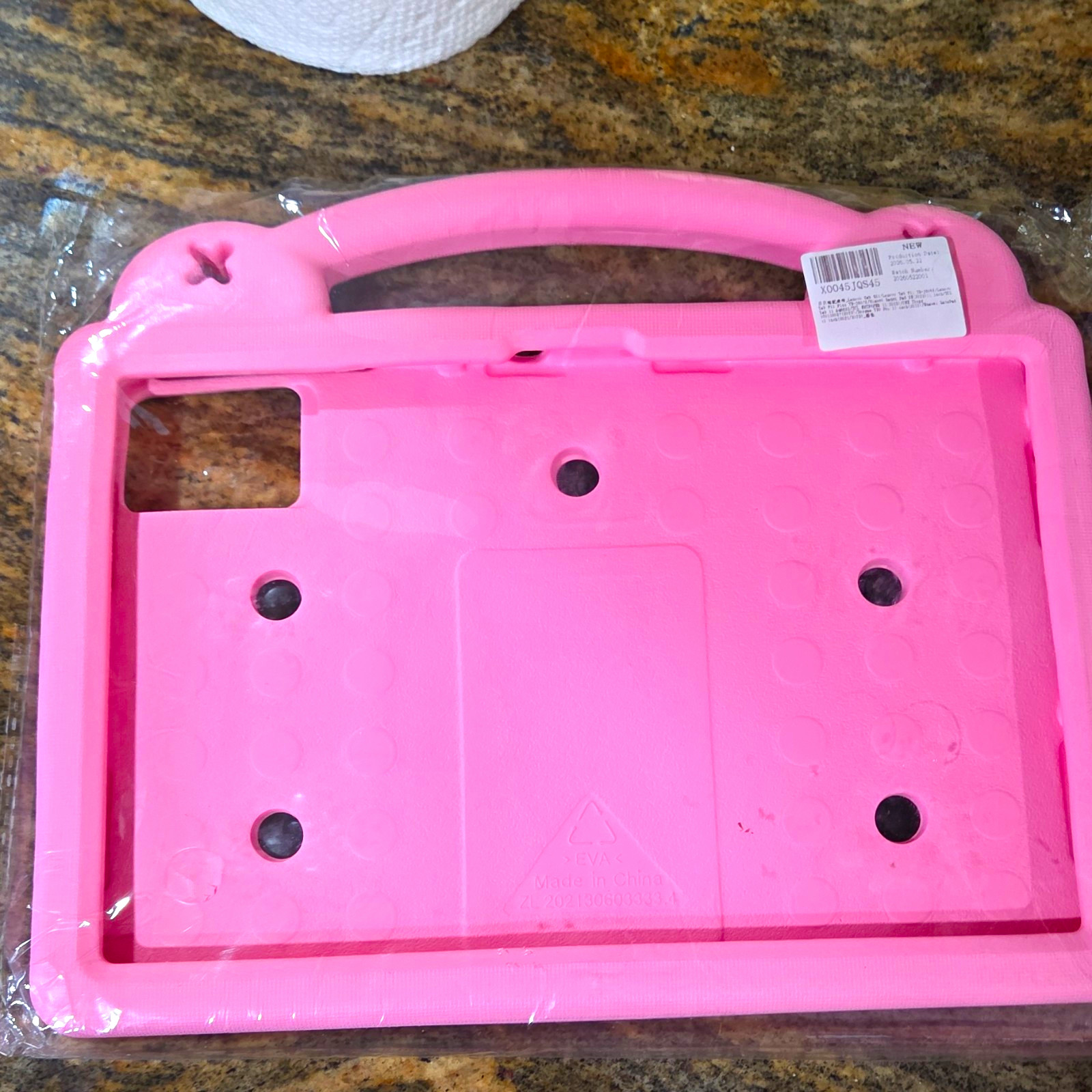 Pink EVA Kids Tablet Stand Case w/ Handle & Integrated Stand for Lenovo Tab M11